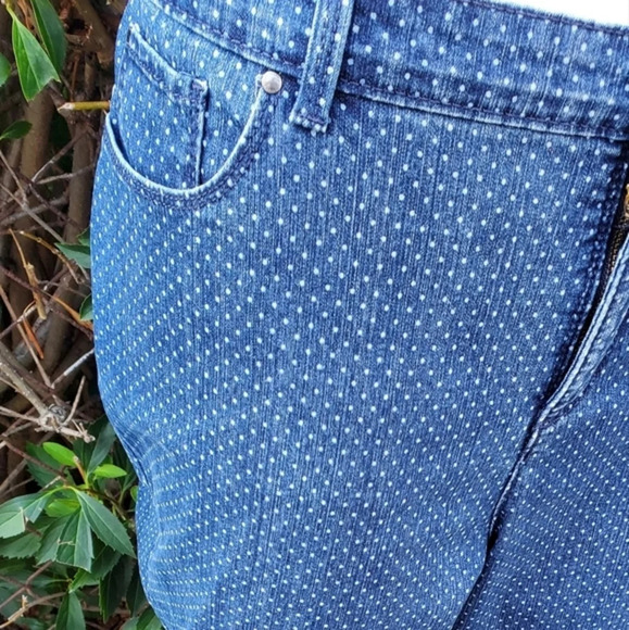 Charter Club Swiss dot skinny  Jeans‎ 16-18 - Picture 6 of 11